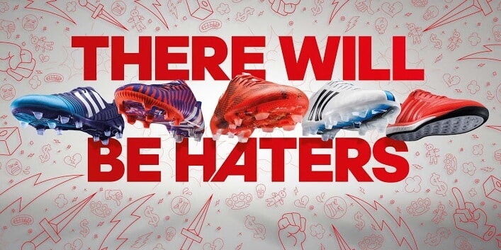 adidas commercial there will be haters