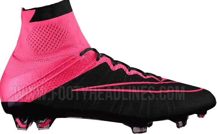 nike mercurial superfly black and pink