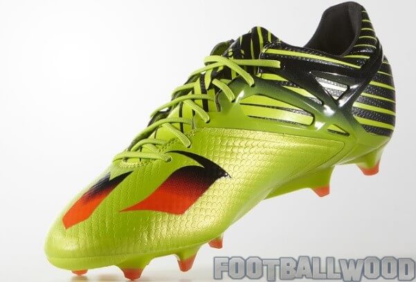 green messi football boots